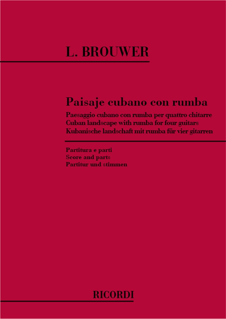 Paisaje Cubano Con Rumba